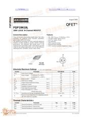 FQP19N10L datasheet.datasheet_page 1