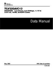 TLV320AIC13IDBT datasheet.datasheet_page 2