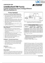 LNK304DN-TL Datenblatt PDF
