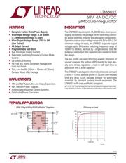 LTM8027IV#PBF Datenblatt PDF