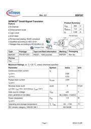 BSP297H6327 datasheet.datasheet_page 1