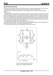 NJM3775D2 数据规格书 3