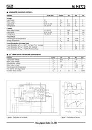 NJM3775D2 数据规格书 4
