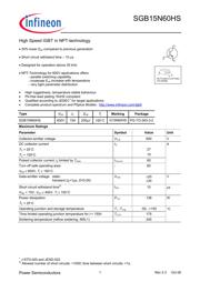 SGB15N60HS datasheet.datasheet_page 1