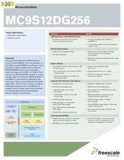 MC9S12DG256CFUER datasheet.datasheet_page 1