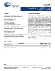 CY7C1360C-166BZC datasheet.datasheet_page 1