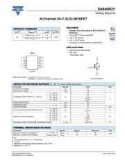 SI4840BDY-T1-GE3 数据规格书 1