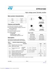 STPS10150C_06 datasheet.datasheet_page 1