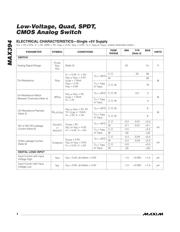 MAX394MWP/PR-T datasheet.datasheet_page 4