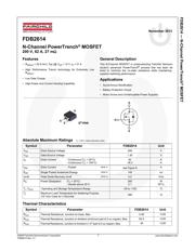 FDB2614 datasheet.datasheet_page 1