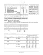 MC74HC164ADR2G datasheet.datasheet_page 3