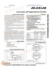 MAX705 datasheet.datasheet_page 1