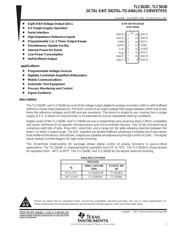 TLC5628CDW 数据规格书 1