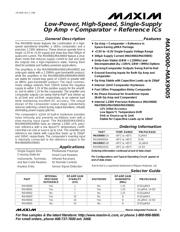 MAX9001ESD-T datasheet.datasheet_page 1