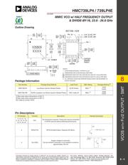 HMC739LP4E 数据规格书 5