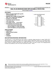 MAX232ECDWRG4 datasheet.datasheet_page 1