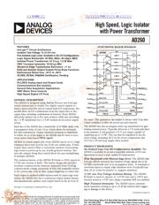 AD260 datasheet.datasheet_page 1