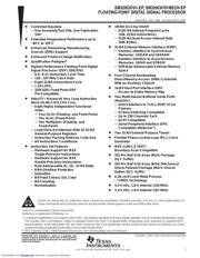 SM320C6701GJCA12EP datasheet.datasheet_page 1