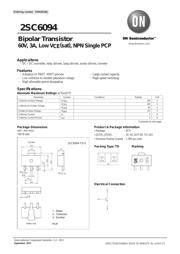 2SC6094-TD-E datasheet.datasheet_page 1