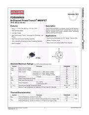 FDB088N08 datasheet.datasheet_page 2