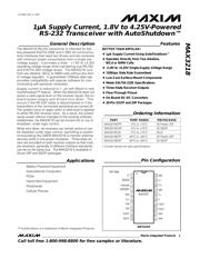 MAX3218EAP+ Datenblatt PDF