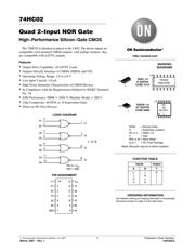 74HC02DR2G datasheet.datasheet_page 1