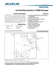 MAX34565ETB datasheet.datasheet_page 1