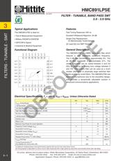 HMC891LP5ETR 数据规格书 3