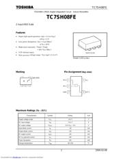 TC7SH08FE datasheet.datasheet_page 1