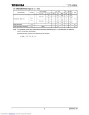 TC7SH08FE datasheet.datasheet_page 3