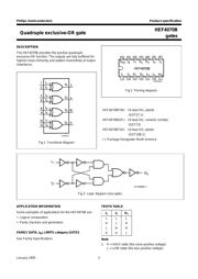 HEF4070BT datasheet.datasheet_page 2