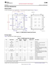 CC3000MODR 数据规格书 3