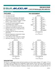 DS1831DS+ datasheet.datasheet_page 1