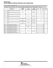 SN75ALS164 数据规格书 6