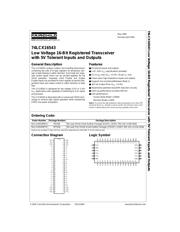 74LCX16543MEAX datasheet.datasheet_page 1