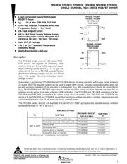 TPS2829DBVT Datenblatt PDF