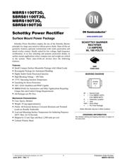 MBRS1100T3 Datenblatt PDF