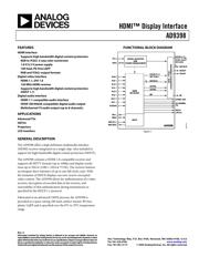 AD9398 datasheet.datasheet_page 1