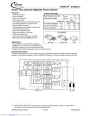 BTS621L1 Datenblatt PDF
