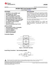 LMC6034IM datasheet.datasheet_page 1