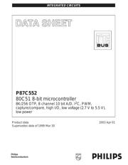 P87C552SBAA,512 datasheet.datasheet_page 1