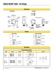 QS30FF400Q 数据规格书 6