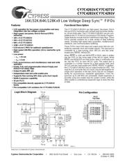 CY7C4291V-10JC datasheet.datasheet_page 1