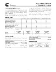 CY7C4291V-10JC datasheet.datasheet_page 2