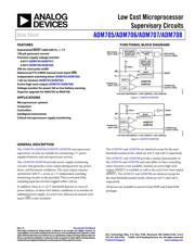 ADM705ARZ 数据规格书 1