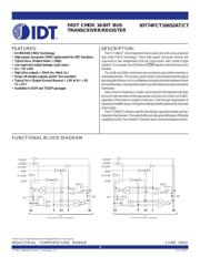 74FCT16652ATPV datasheet.datasheet_page 1