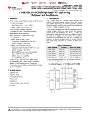 CD74HC4053 datasheet.datasheet_page 1