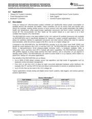 MSP430F5252IZQE datasheet.datasheet_page 2