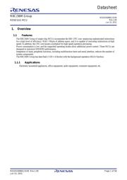 R5F2136CMNFP#V0 datasheet.datasheet_page 1