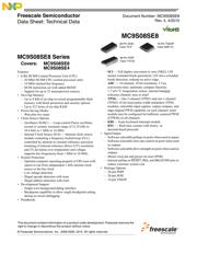 MC9S08SE8CWL Datenblatt PDF